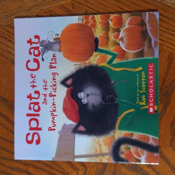 ✨5/$15✨ Children's Book - Splat the Cat and the Pumpkin-Picking Plan - Picture 1 of 12